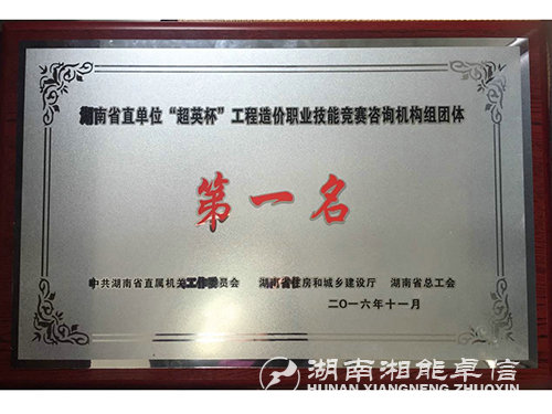 2016超英杯團體第一名